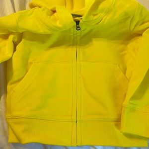 Yellow hoodie size 18-24 mo NWOT